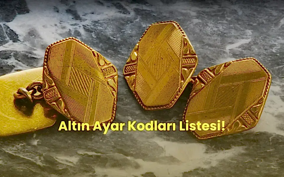 Altın kodları (24, 22, 18, 14, 10 ayar altın kodları)